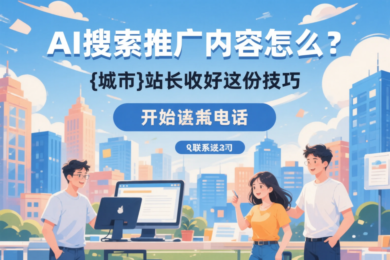 AI搜索推广内容怎么写？南阳站长收好这份技巧