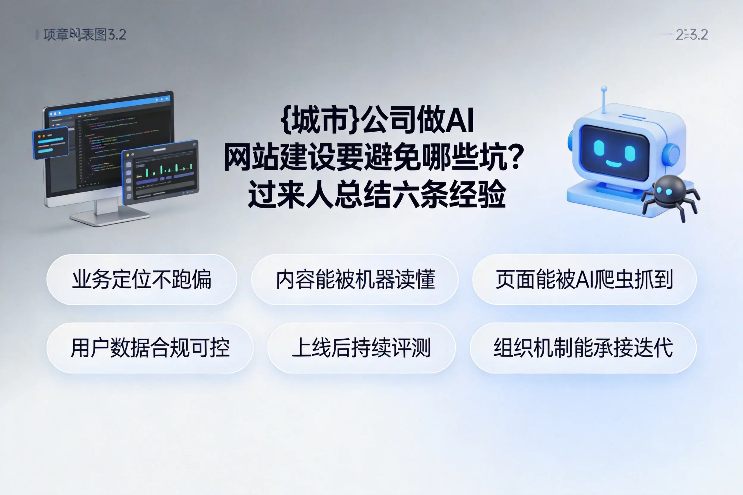 南阳公司做AI网站建设要避免哪些坑？过来人总结六条经验