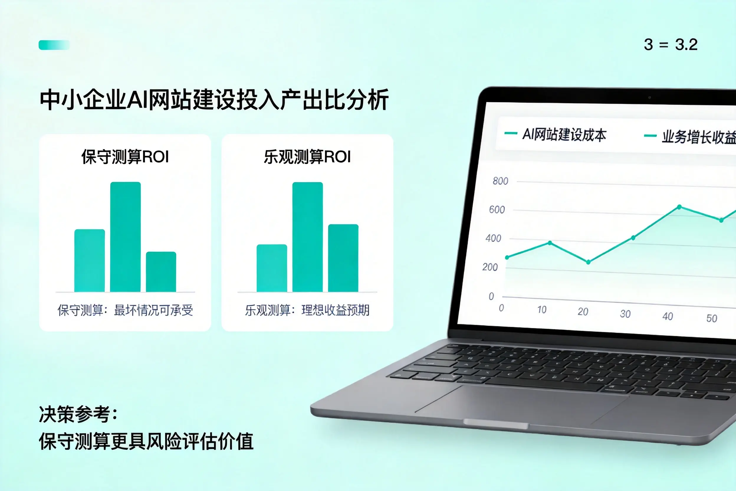南阳中小企业AI网站建设投入产出比怎么算?先看这份分析